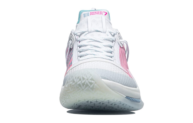 Li-Ning Blitz 7 Premium White/Blue/Pink - вид спереди