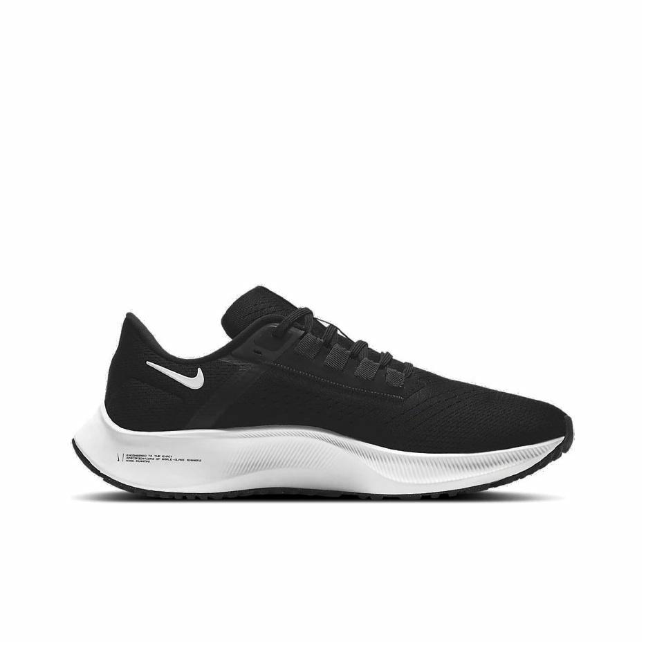 Nike Air Zoom Pegasus 38 Black/White-Anthracite-Volt - вид с внутренней стороны
