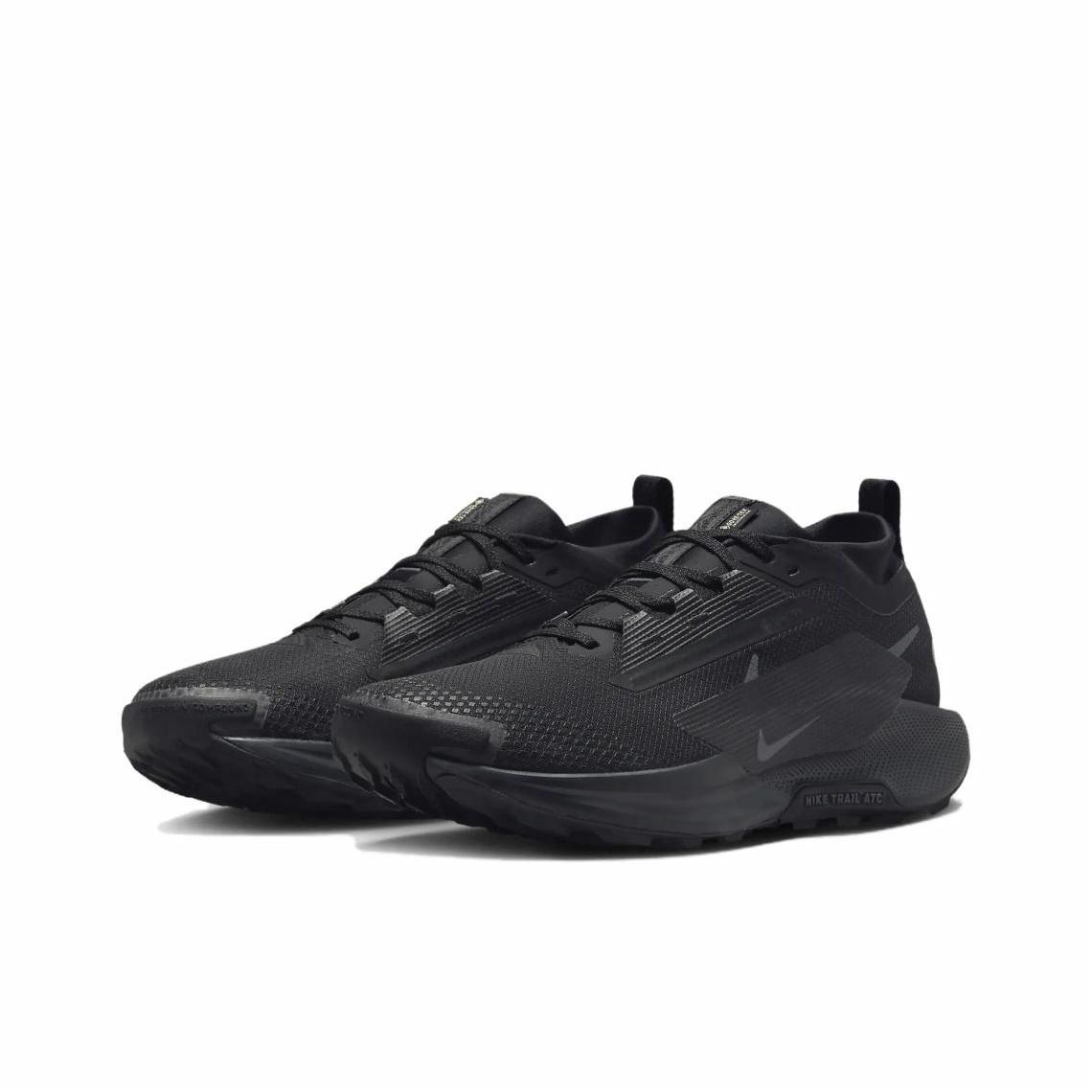 Nike React Pegasus Trail 5 Gore-Tex Black Anthracite - вид спереди