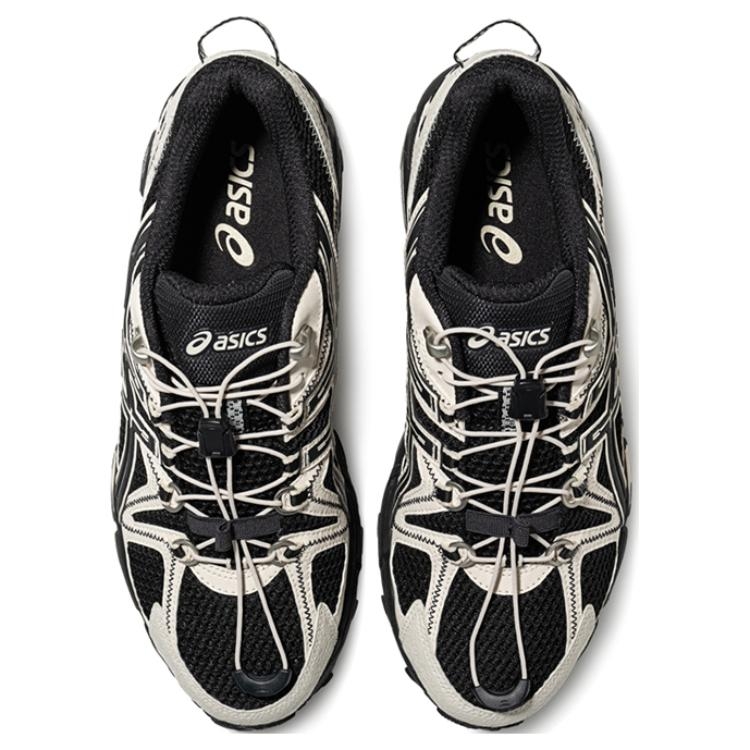 Asics Gel-Kahana 8 FL Black White - вид спереди