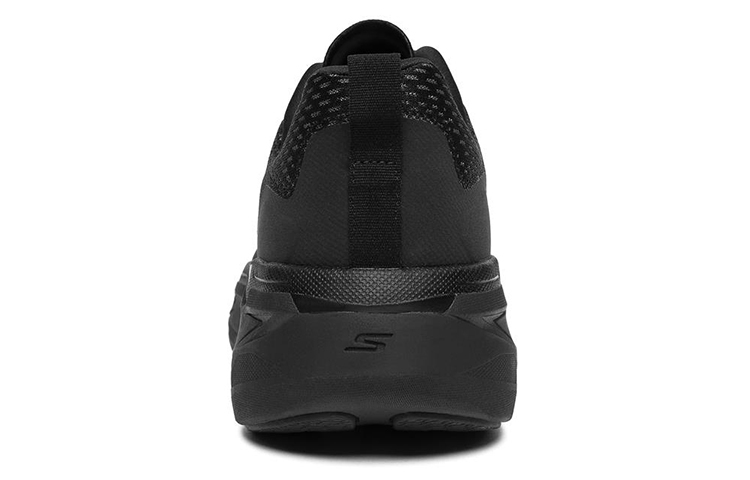 Skechers Max Black/Charcoal Gray - вид сзади