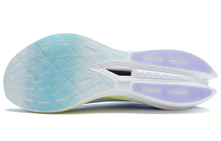 Li-Ning Feidian 2 Elite White/flower Basket Purple - подошва