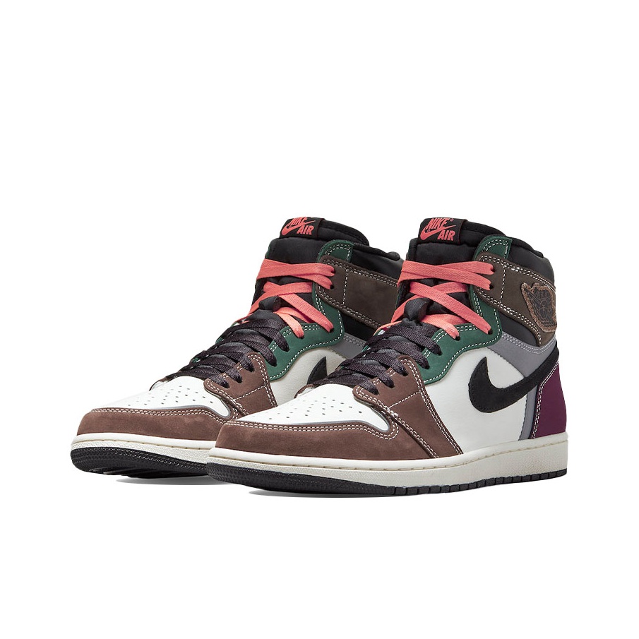 Jordan Air Jordan 1 retro high og "hand crafted" - вид спереди