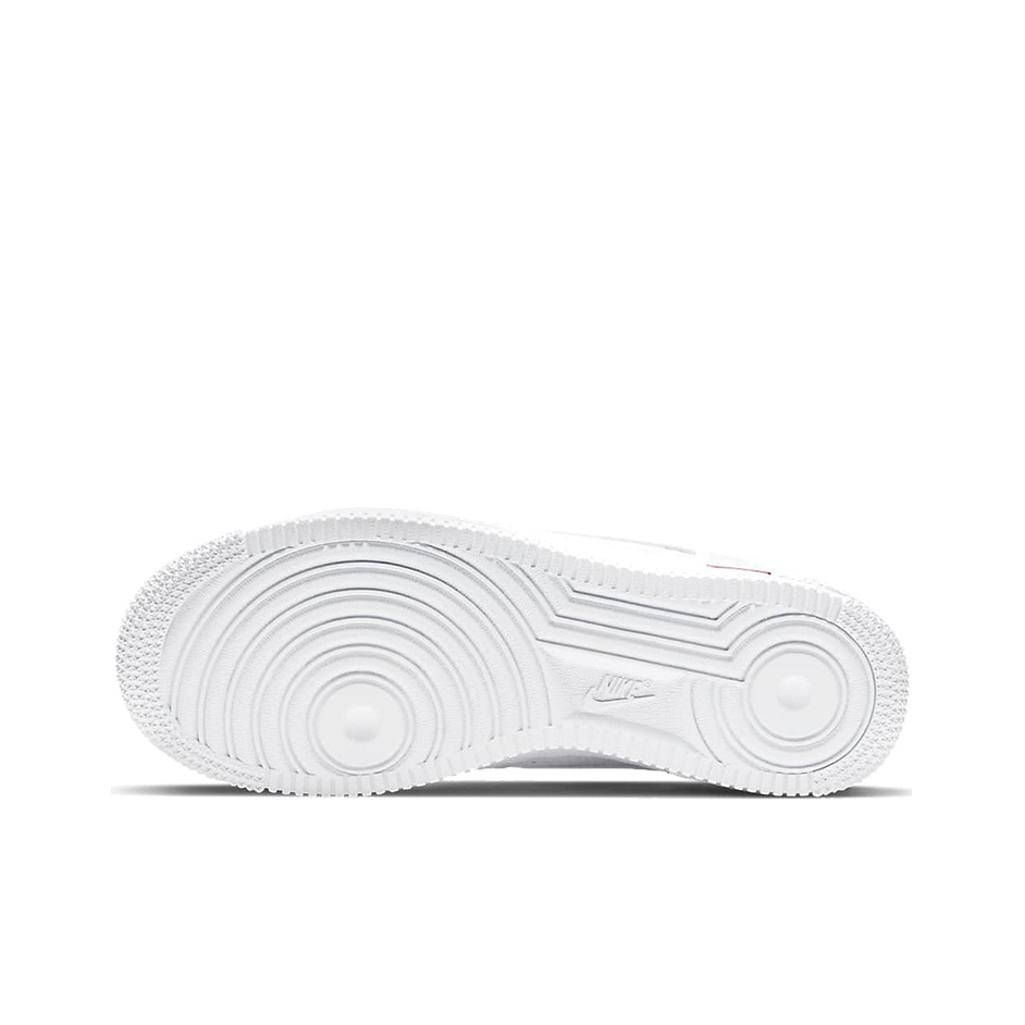 Nike Air Force 1 Low GS "White University Red" - вид 6