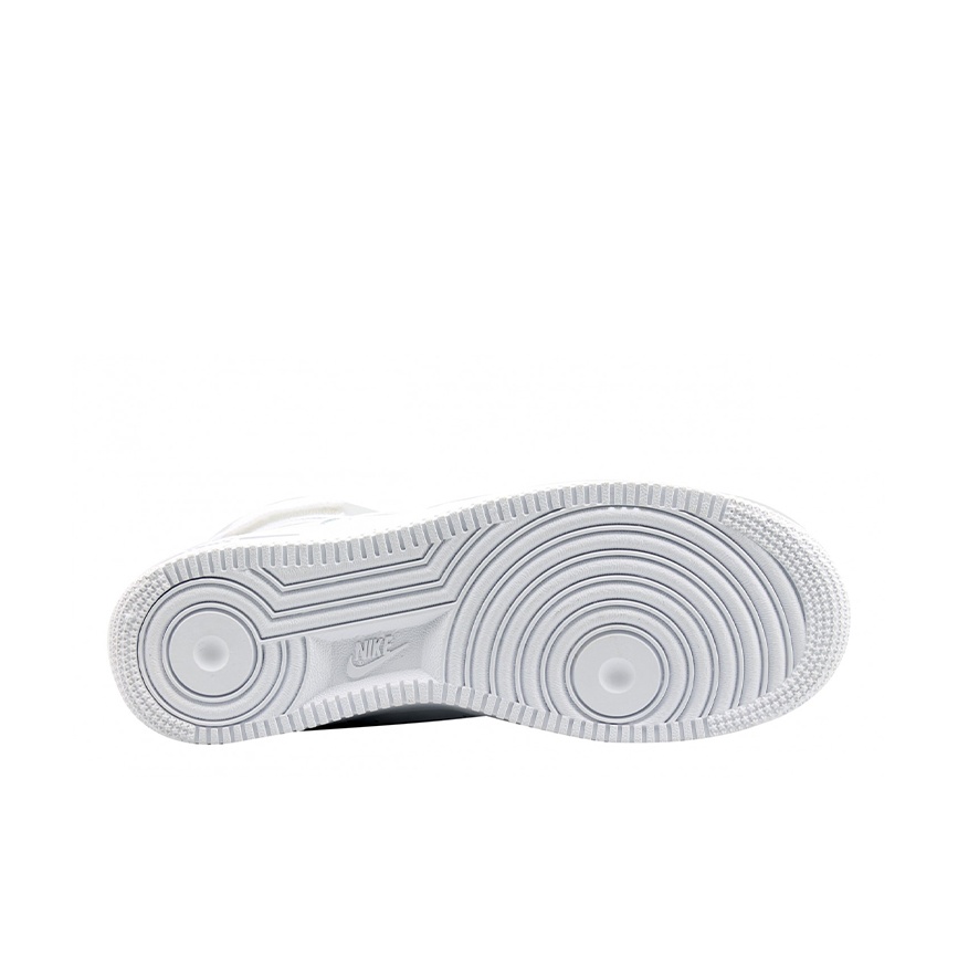 Nike Air Force 1 High GS White/White-White - вид сзади