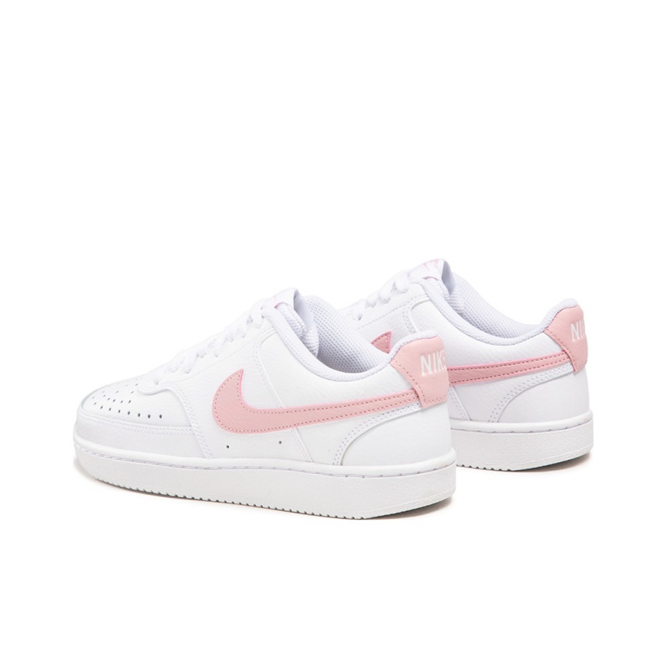 Nike Court Vision Low White Pink Glaze - вид спереди