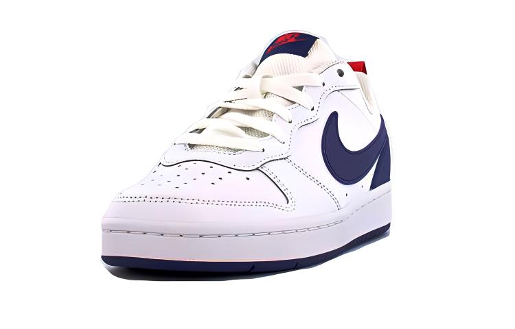 Nike Court Borough Low 2 White Deep Royal GS - вид спереди