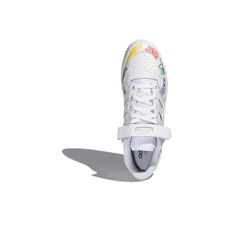adidas originals FORUM Low Allover White Cloud-White Core-Black - подошва