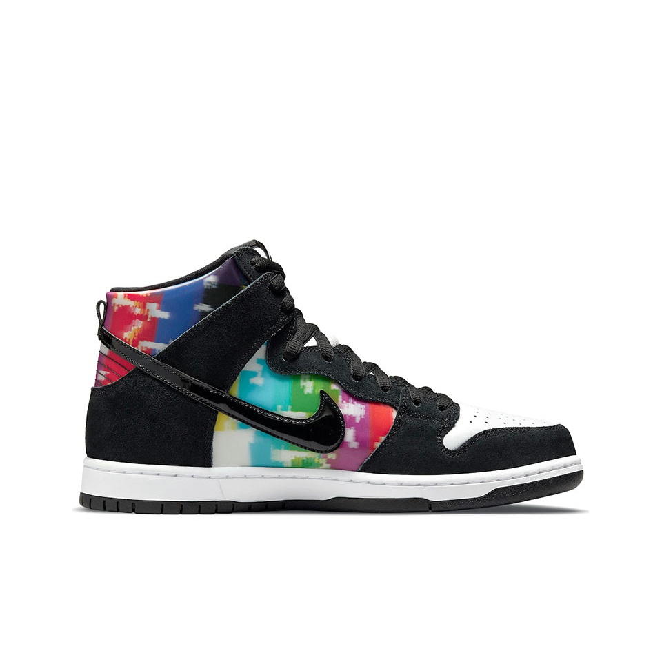 Nike Dunk SB Pro "TV Signal" - view from the inside