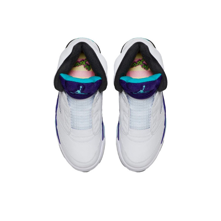 Jordan Air Jordan 5 Retro NRG Grape Fresh Prince - вид сзади
