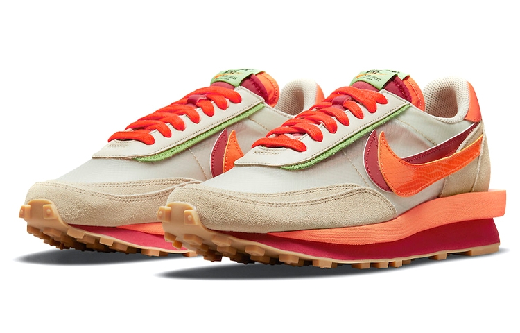 CLOT x Sacai x Nike LDWaffle - front view