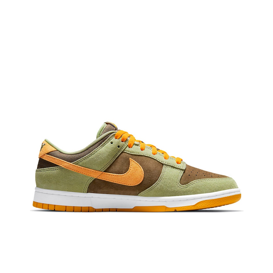Nike Dunk "Dusty Olive" - вид с внутренней стороны