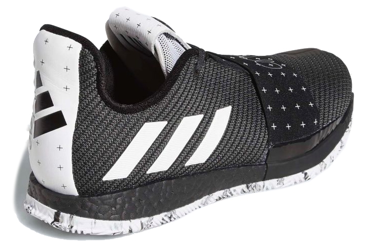 adidas Harden Vol.3 Black - вид сзади