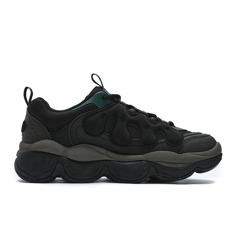 FILA PEASE Black Green - вид с внутренней стороны