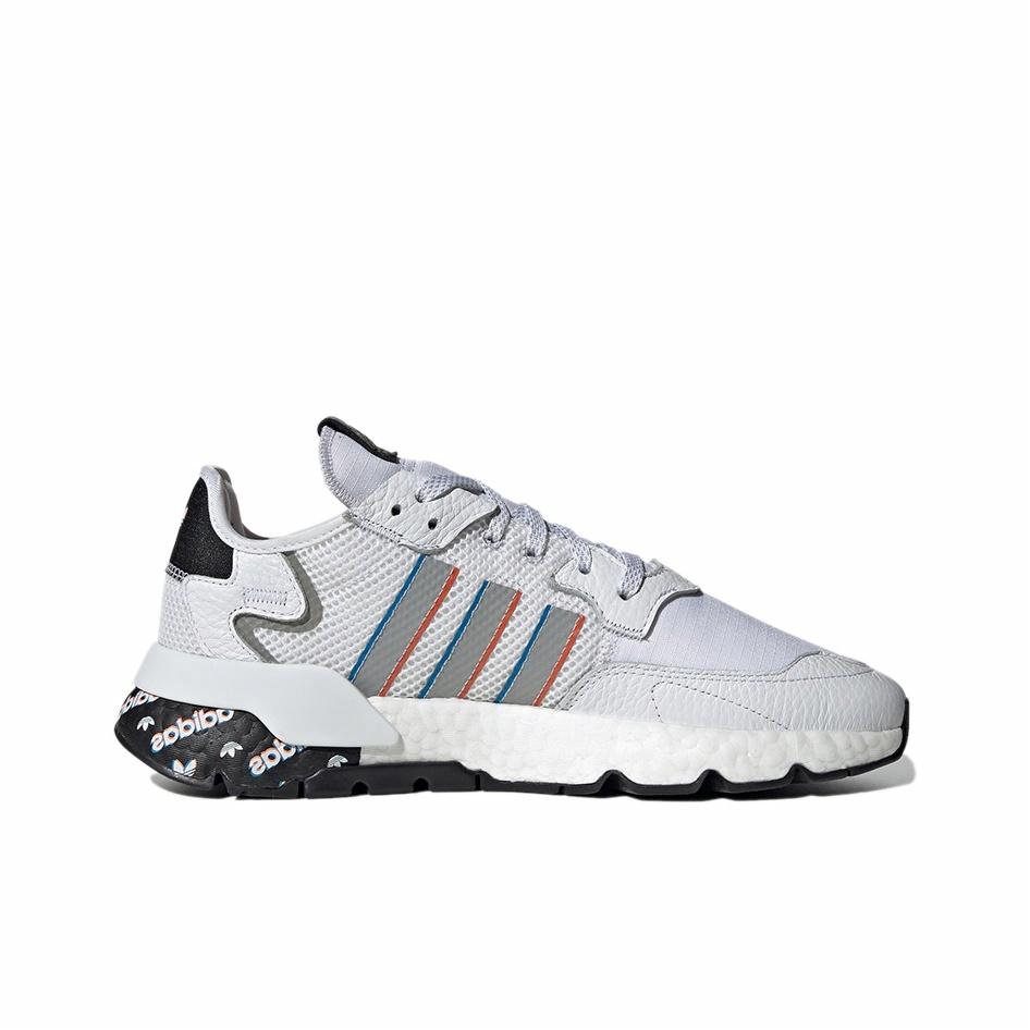 Adidas Originals Nite Jogger 'White Black Silver' - вид с внутренней стороны
