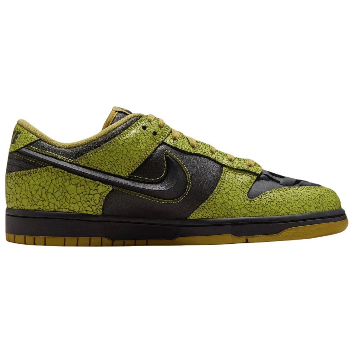 Nike Dunk Low Retro Qs Halloween Skull - вид с внутренней стороны