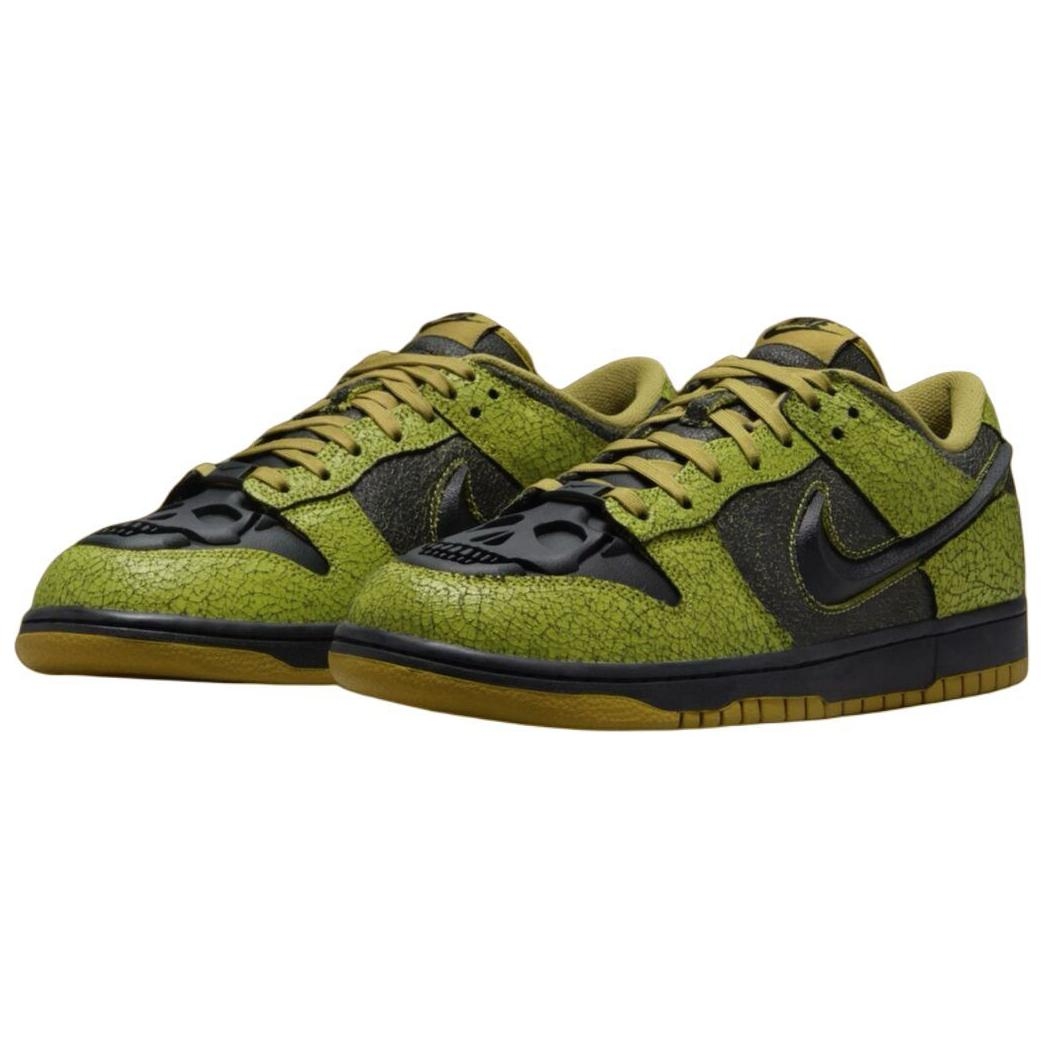 Nike Dunk Low Retro Qs Halloween Skull - вид спереди