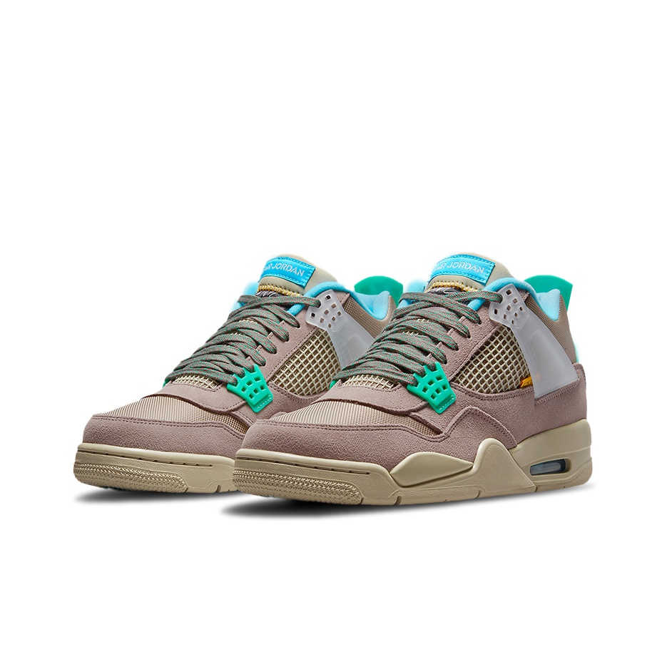 union la x Jordan Air Jordan 4 taupe haze 30 - вид спереди