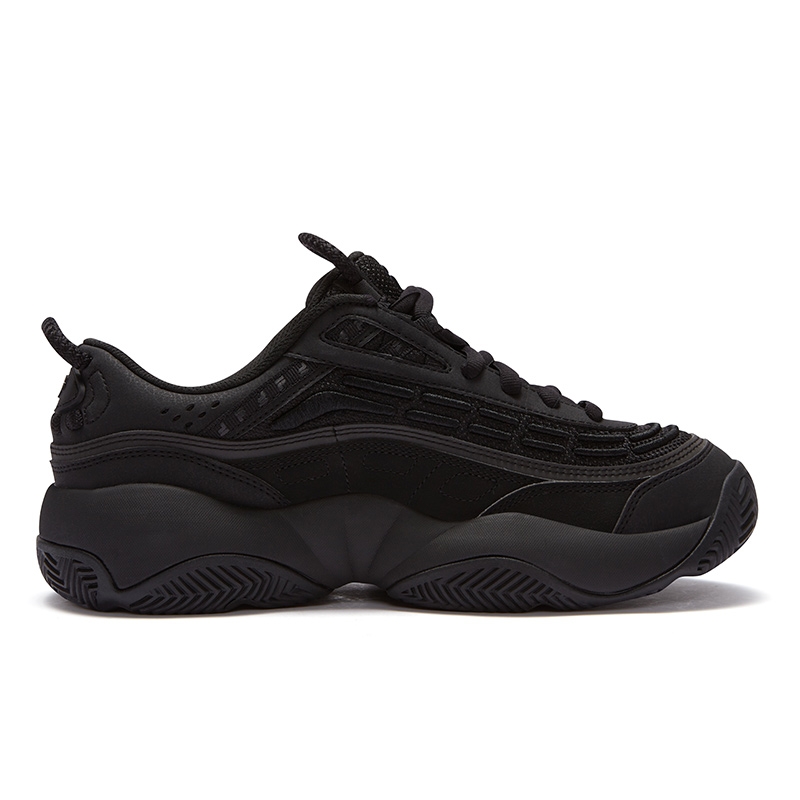 FILA FUSION Flame Shoes Vintage Black - view from the inside