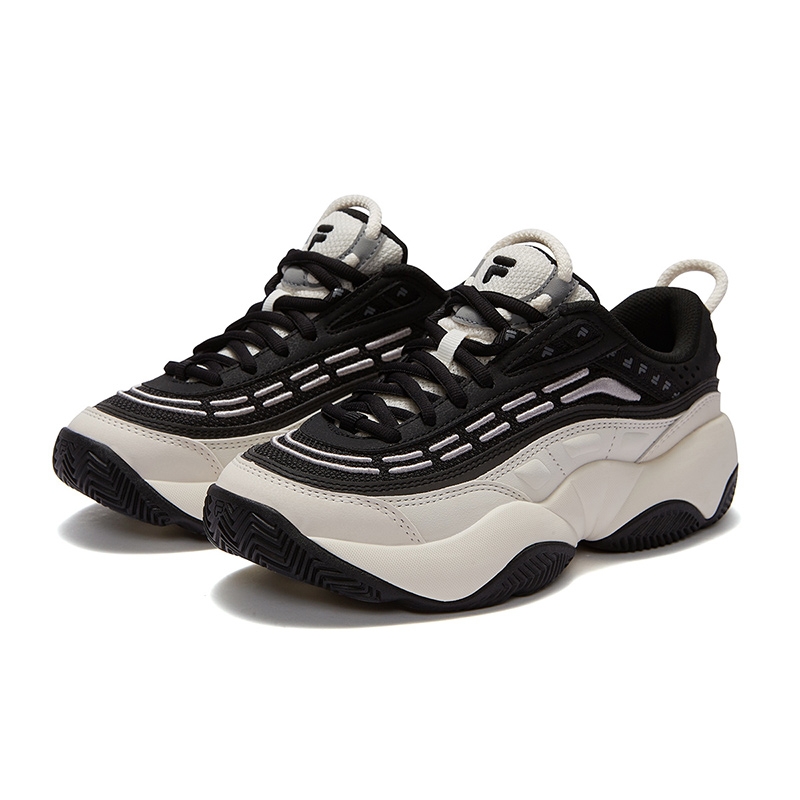 FILA FUSION FIRE Flame Shoes Balance Vintage Black White - вид с внутренней стороны