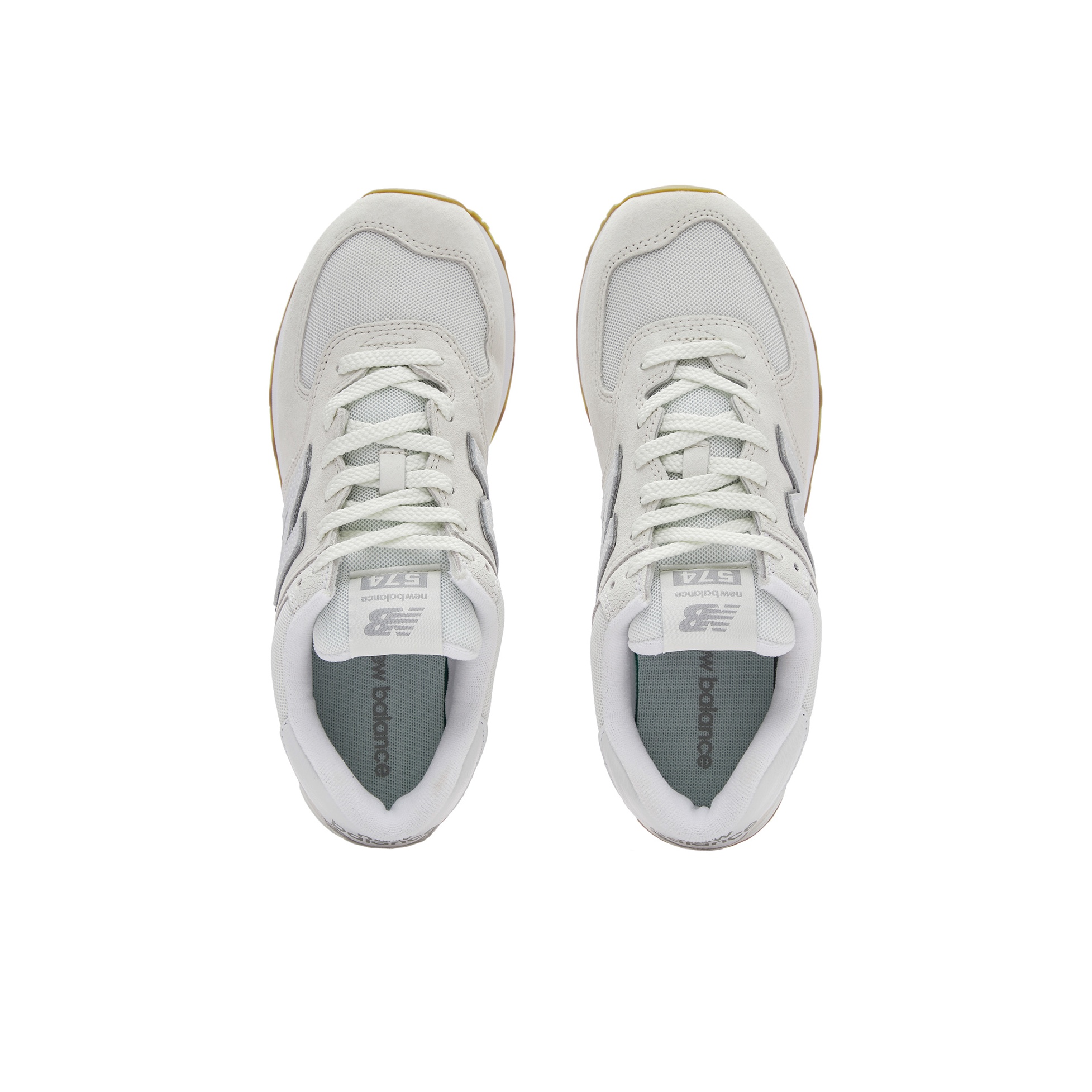 New Balance NB 574 Retro Sneakers (полнота: D) - вид сзади