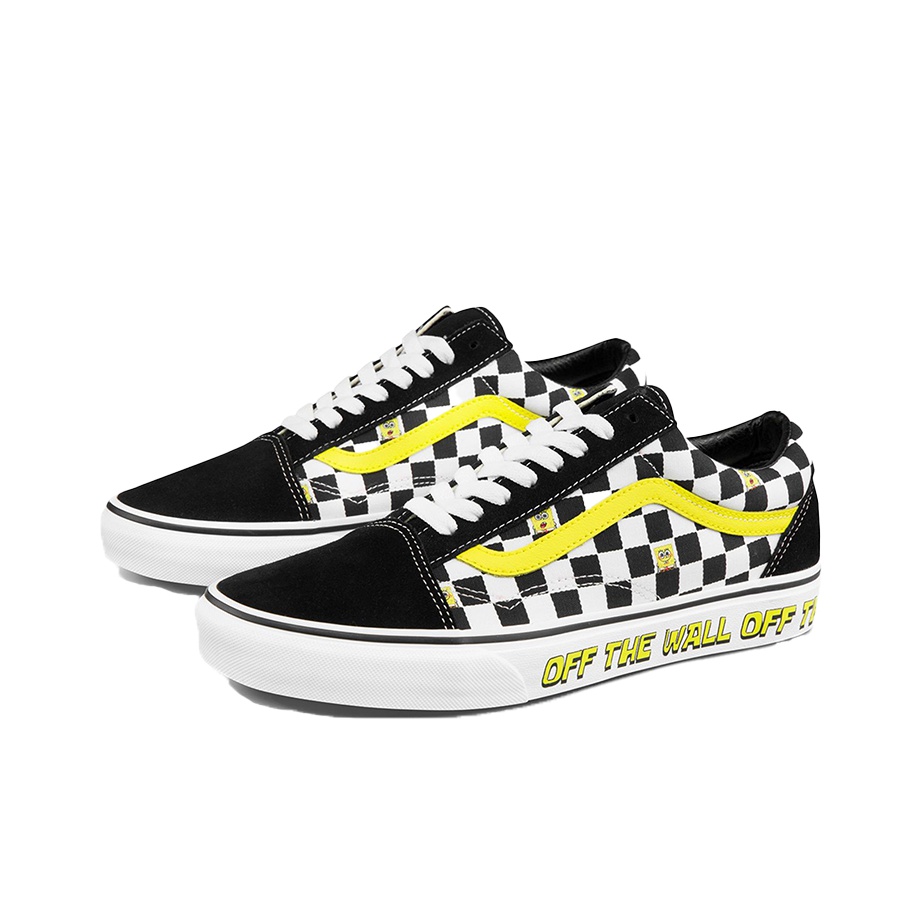 SPONGEBOB SQUAREPANTS x Vans Old Skool - вид с внутренней стороны