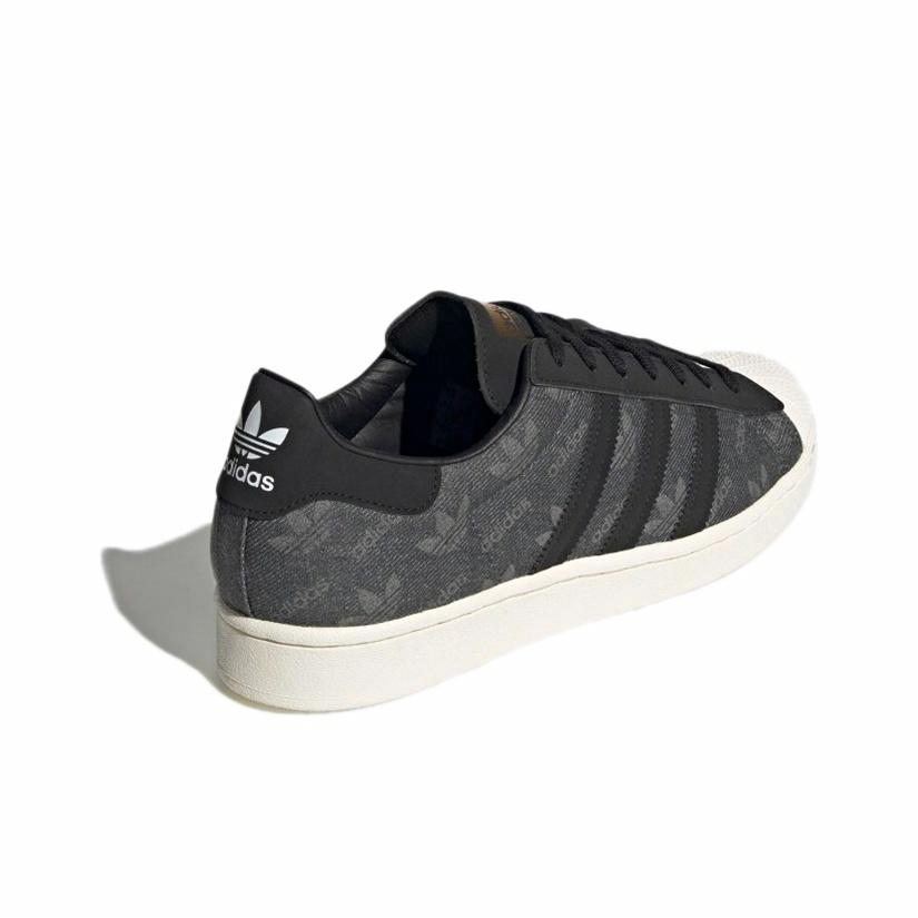 Atmos x adidas originals SUPERSTAR "Denim" - front view