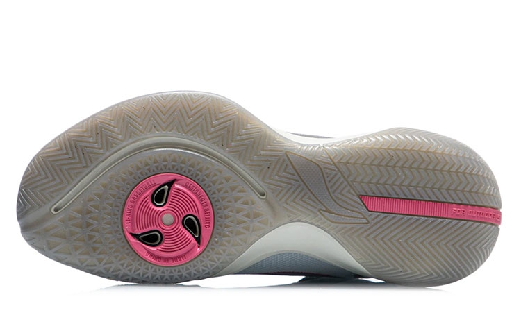 Li-Ning Shark Grey/turquoise Green - подошва