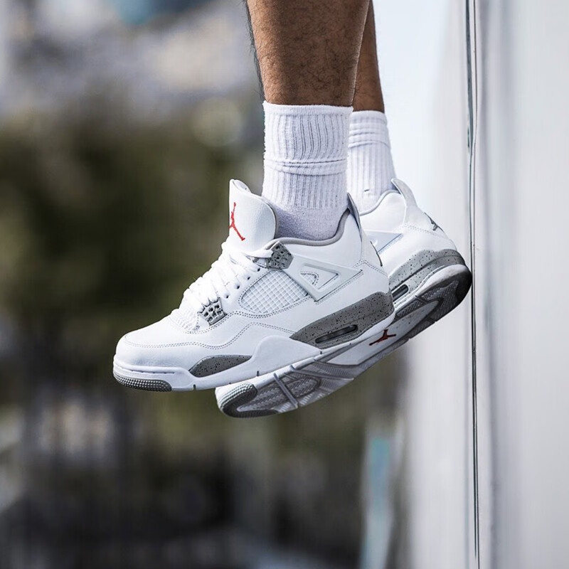 Jordan Air Jordan 4 Retro "Tech White" - вид с внутренней стороны