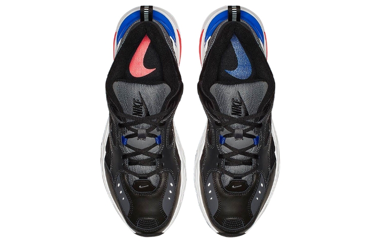Nike M2K Tekno Dark Grey Racer Blue - вид с внутренней стороны