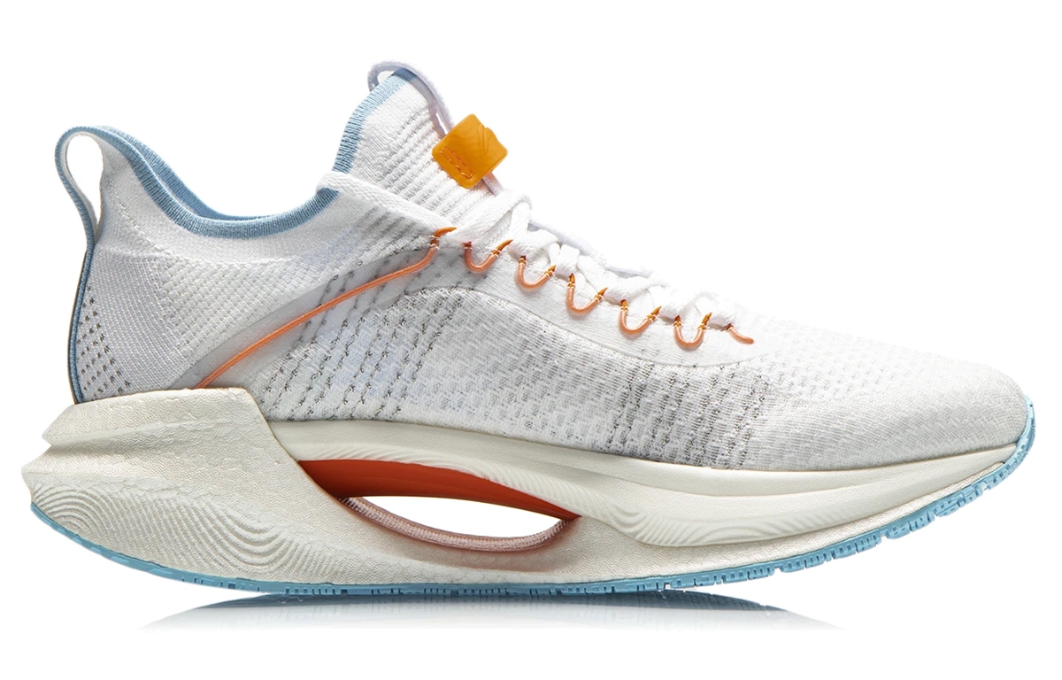 Li-Ning Jueying Essential And White Blue Yellow - вид с внутренней стороны