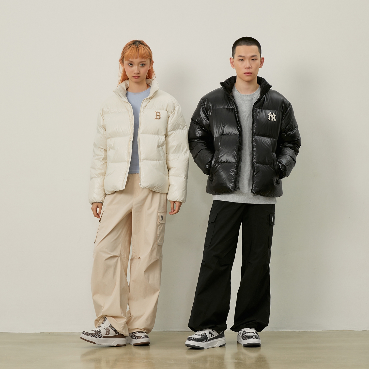 MLB Chunky Liner White Brown - вид 6
