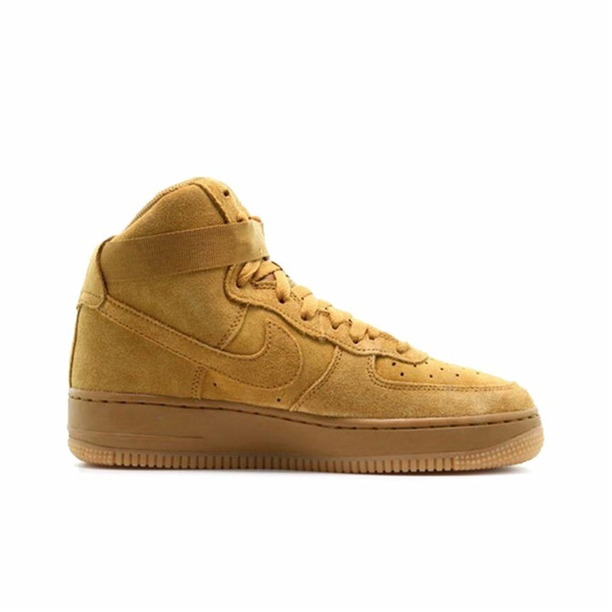 Nike Air Force 1 High LV8 Wheat (2018) (GS) - view from the inside