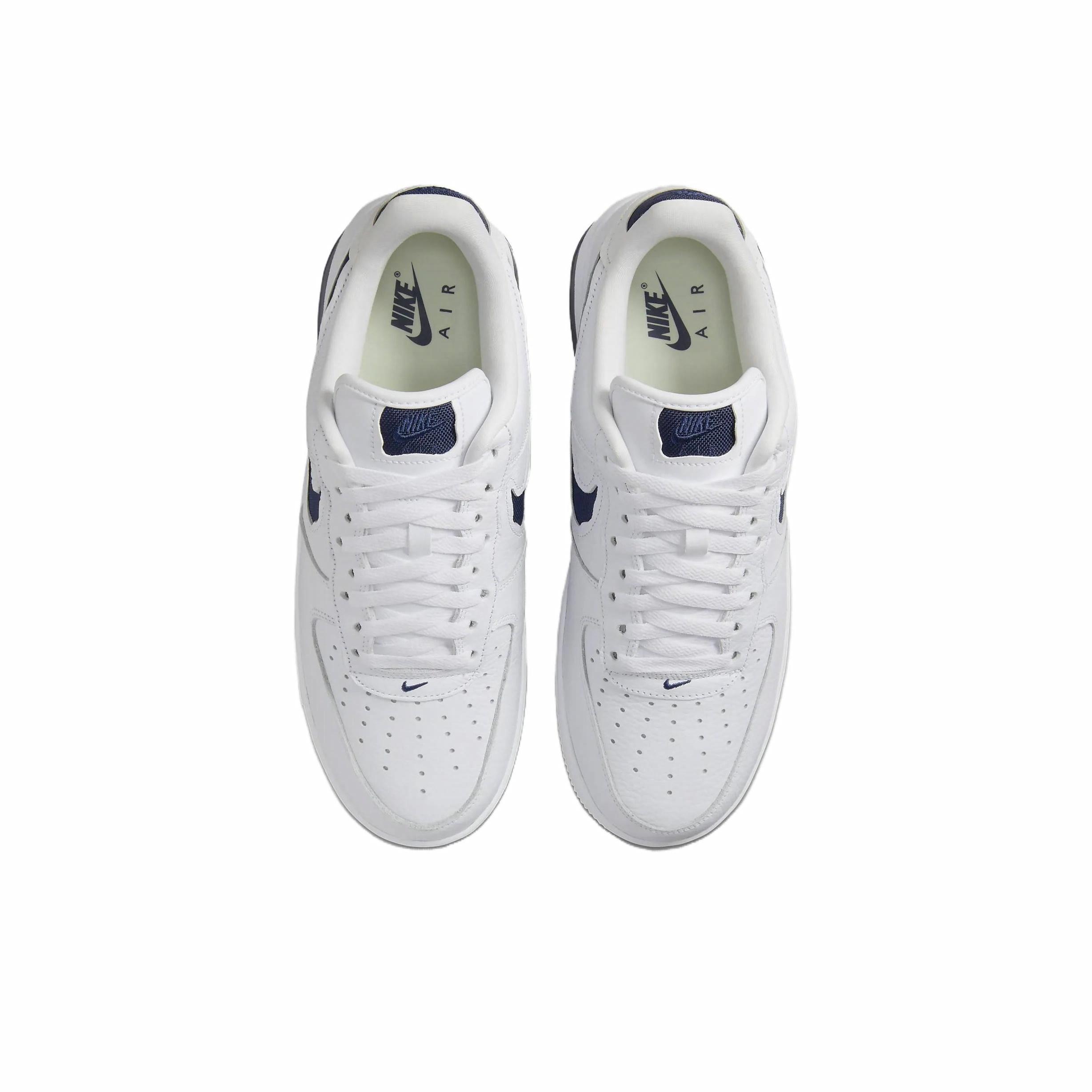 Nike Air Force 1 Low Evo 'White Midnight Navy' - вид сзади
