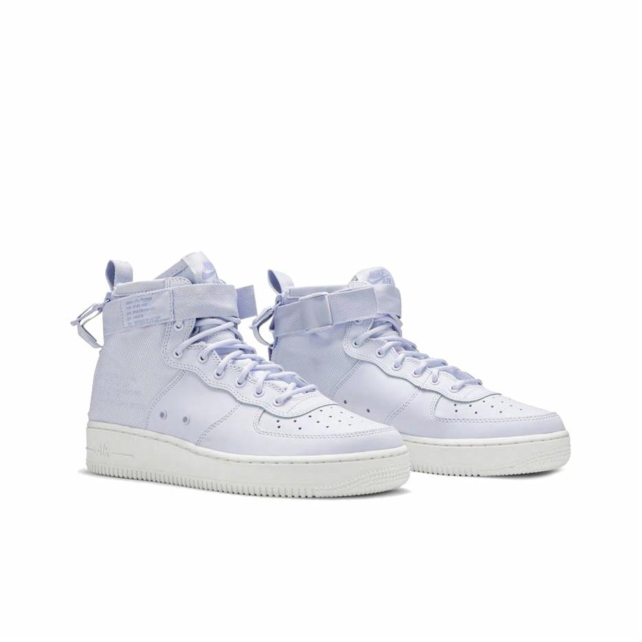 Nike SF AF1 Mid GS Palest Purple - вид спереди