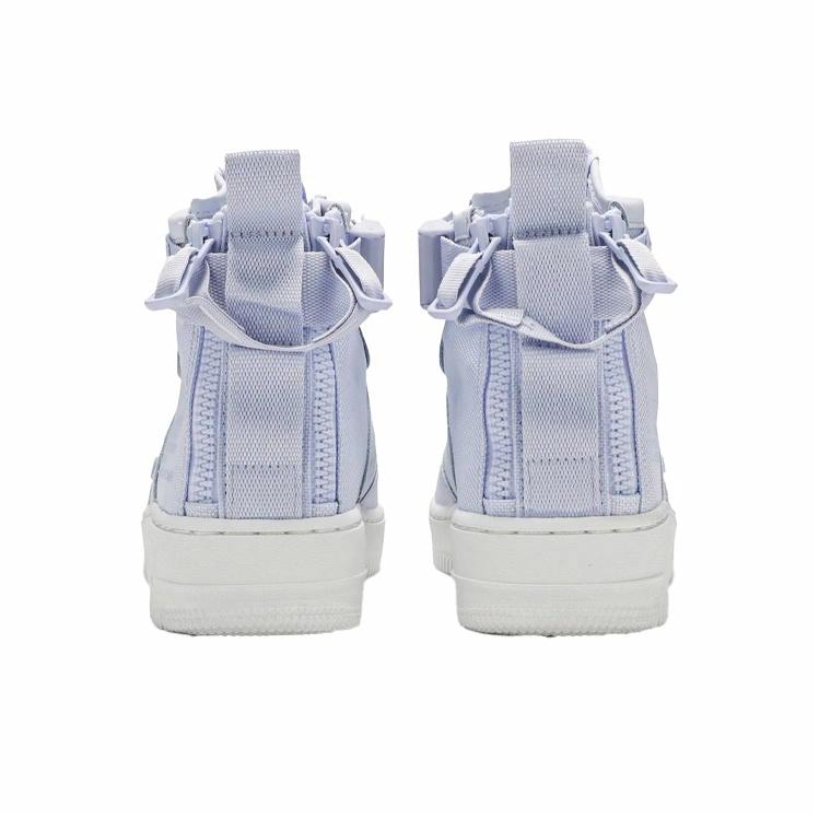 Nike SF AF1 Mid GS Palest Purple - вид сзади