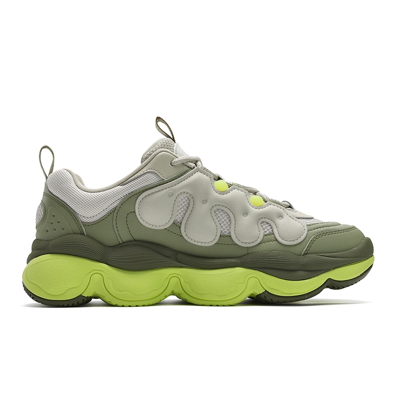 FILA PEASE Pea Shoe Gray Green - вид с внутренней стороны