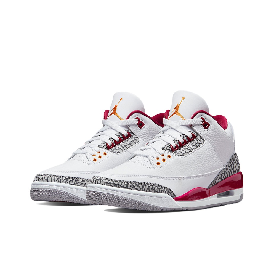 Jordan Air Jordan 3 retro "cardinal red" - вид спереди
