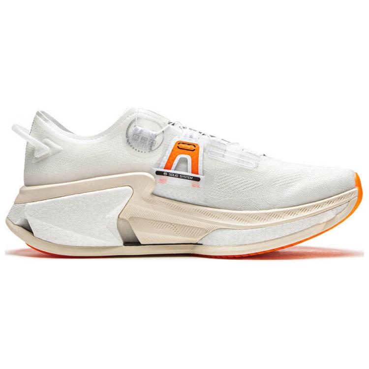 Li-Ning 8 Pro White Black Orange - вид с внутренней стороны