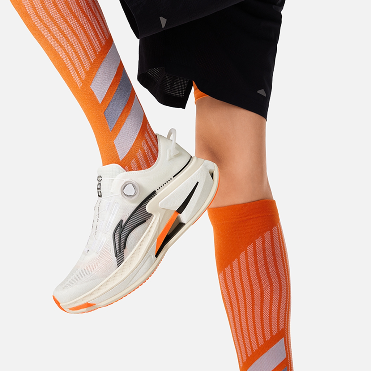 Li-Ning 8 Pro White Black Orange - вид 7