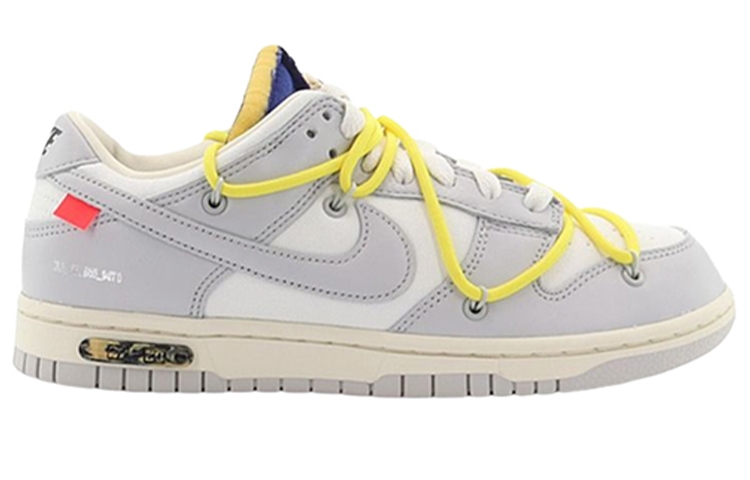 OFF-WHITE x Nike Dunk The 50 NO.27 - вид с внутренней стороны
