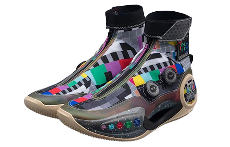 LiNing WOW 9 Way of Wade Infinity "Team No Sleep" - вид сзади