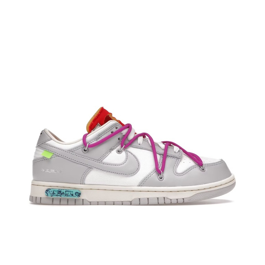OFF-WHITE x Nike Dunk The 50 NO.45 - вид с внутренней стороны