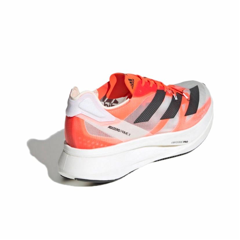 adidas Adizero Prime X 'White Solar Red' - rear view
