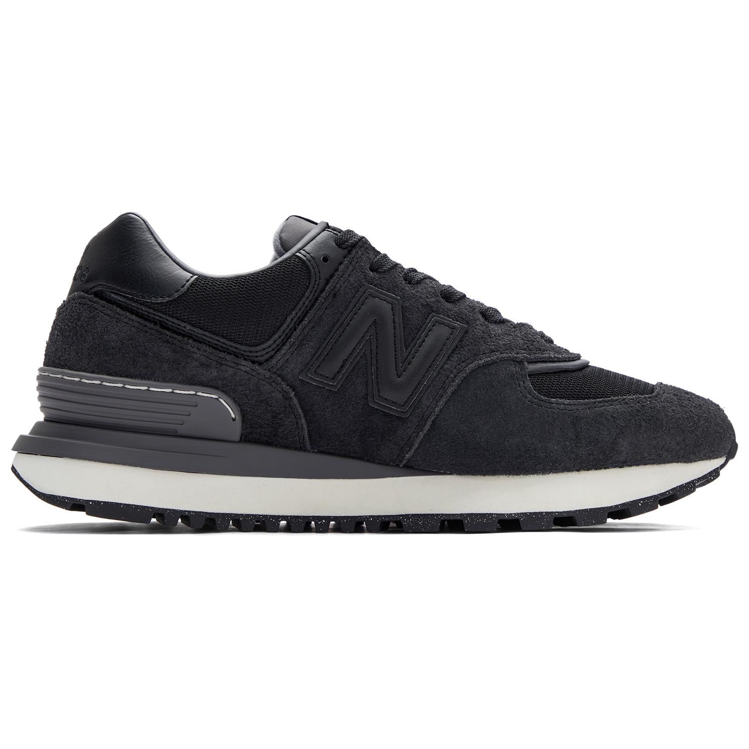 New Balance 574 Legacy Suede 'Navy' - вид с внутренней стороны