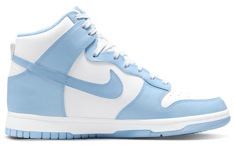 Nike Dunk High Aluminum - вид с внутренней стороны