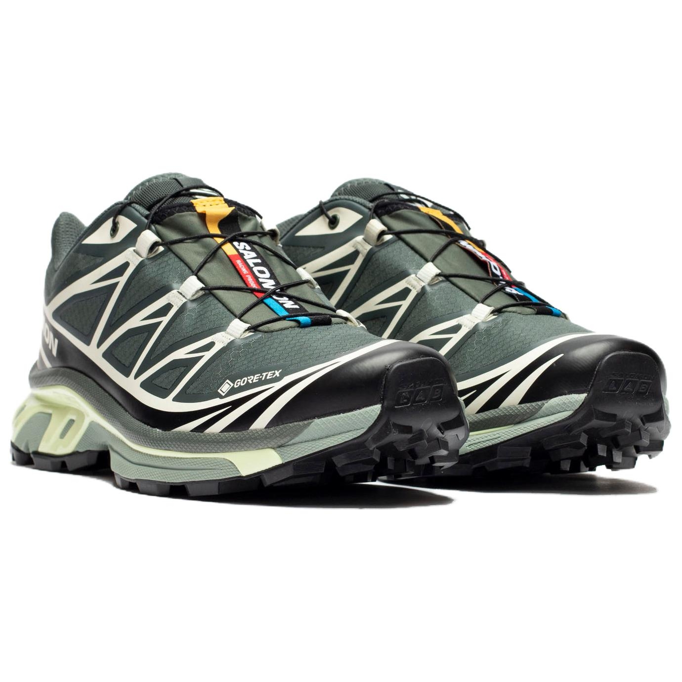 SALOMON XT-6 GORE-TEX 'Urban Chic Lime Cream' - вид спереди
