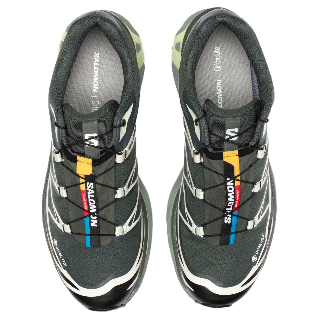 SALOMON XT-6 GORE-TEX 'Urban Chic Lime Cream' - вид сзади
