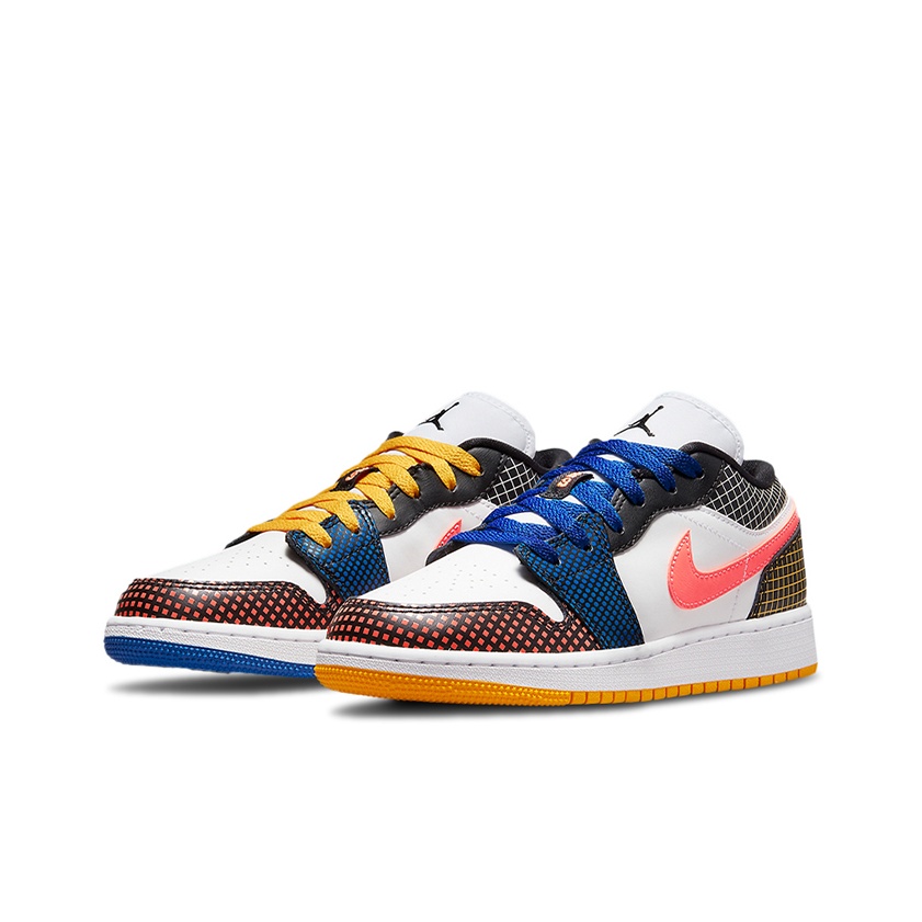 Jordan Air Jordan 1 Low GS MMD Multi - вид спереди