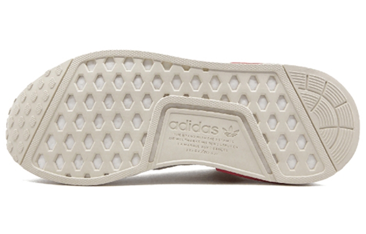 adidas NMD R1 Off White Lush Red - подошва